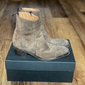 Suede Chelsea Booties OBO